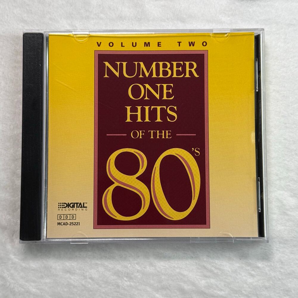 Country Number One Hits of the 80s Volume 2 CD MCA Records MCAD-25221‎
